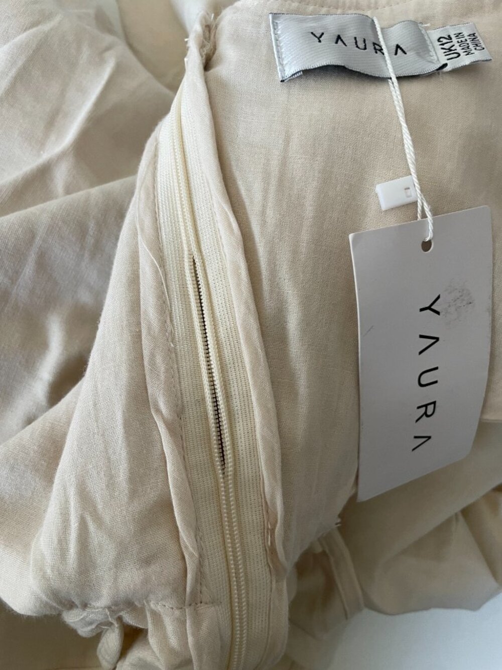 Yaura | Titi Dress in Cream - Picture 6 of 7